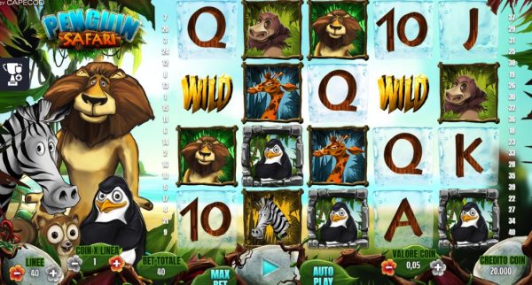 Penguin Safari: A Thrilling Online Casino Slot Game